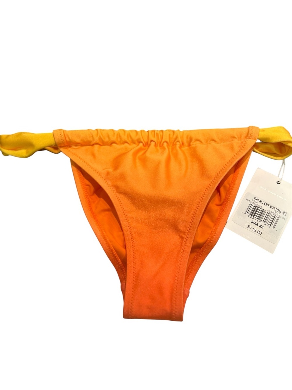 Solid & Striped Ellery Bikini Bottom Sunset Ombre